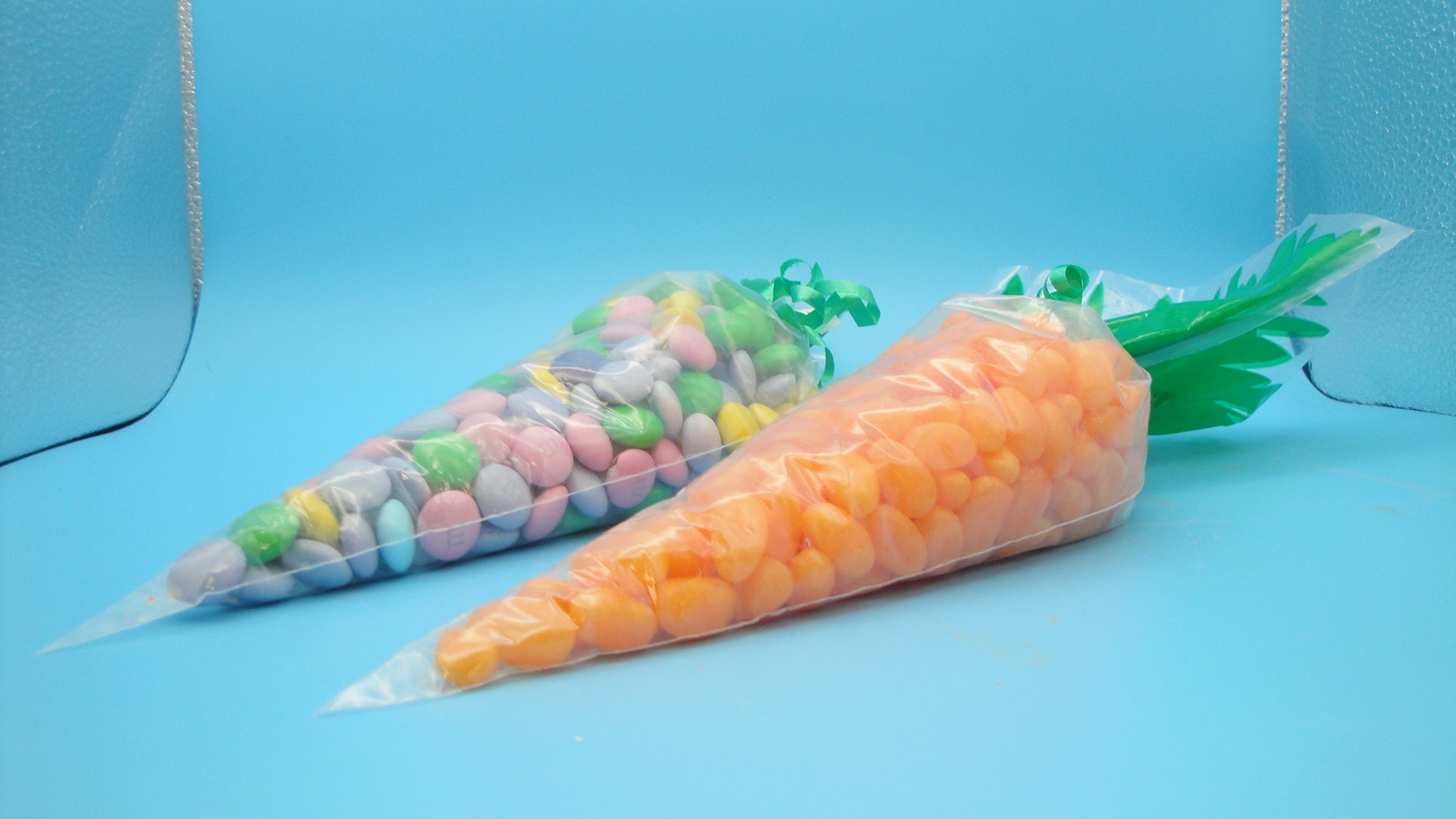 Jelly Bean & M&M’s Carrot Bags Meyers House of Sweets